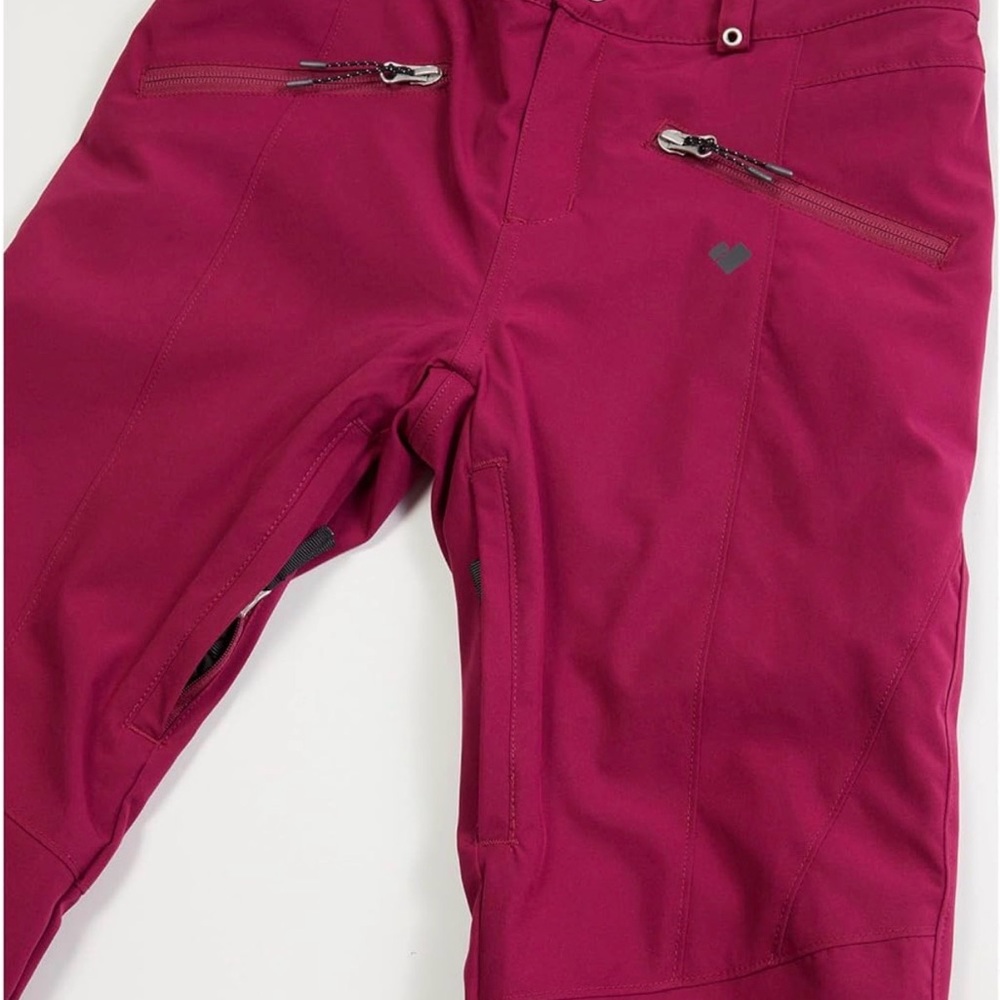 Obermeyer Jessi Kids Size L 14/16 ski pant snow pant Magenta/feel the beet color